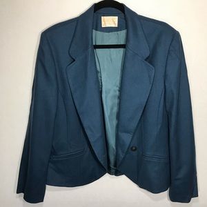 Vintage Pendleton Women’s One-Button Blazer